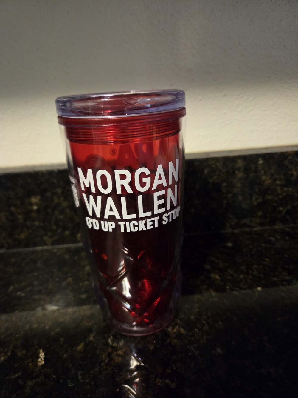 Red Insulated Travel Tumbler